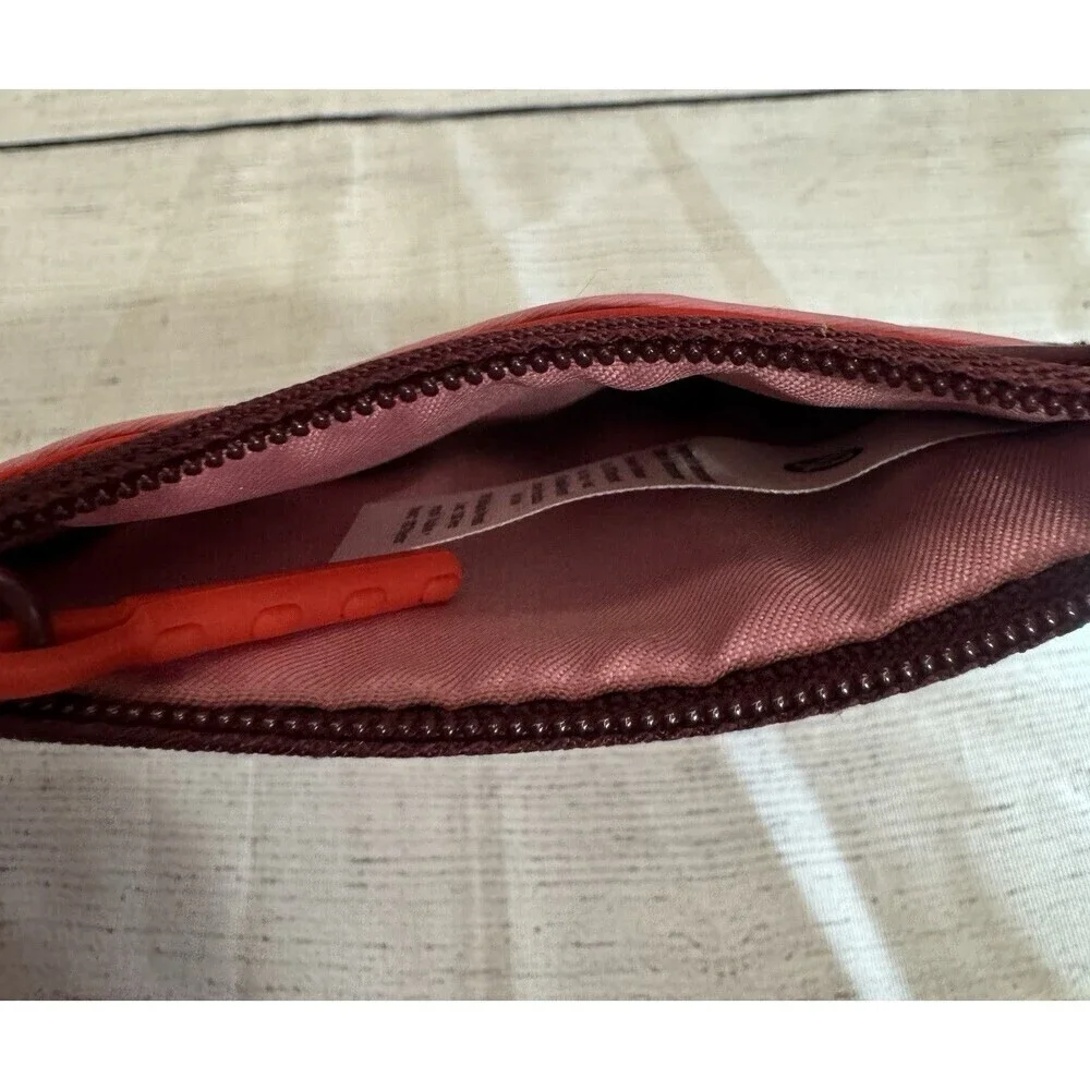 Lululemon True Identity Card Case Wine Berry / Hot Heat / Pink Tide NWT
